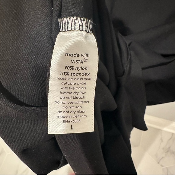 Susana Monaco long Sleeve Turtleneck Slit Dress - size Large - Picture 5 of 5